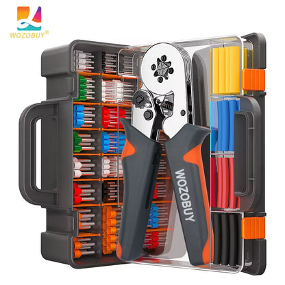 Ferrule Sleeve Terminal Crimping Tool - HSC8 Mini Electrical Pliers for Wire Connection Repair (0.25-10mm² / 0.25-6mm²)